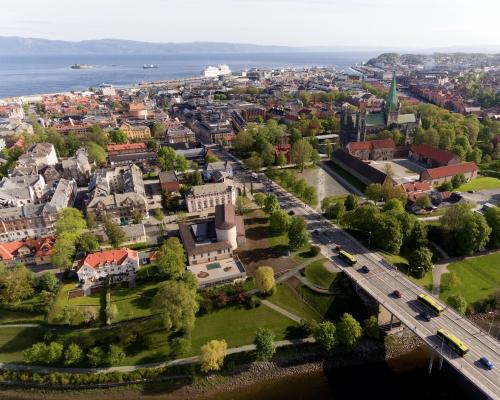 Trondheim from the Air