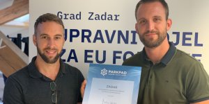 ParkPAD Certificate for City of Zadar