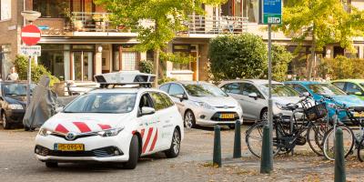 Rotterdam parking enforcement car