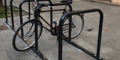 Bike racks in Reggio Emilia